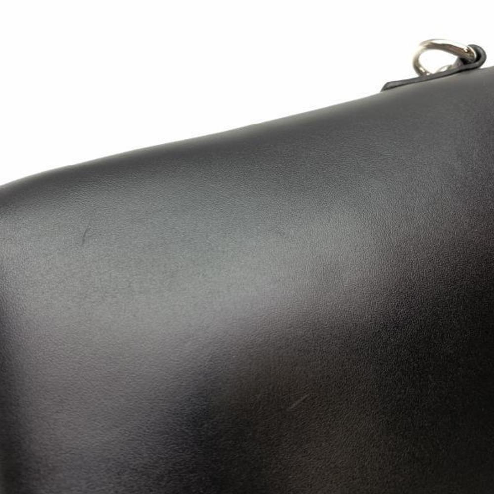 Prada Leather Drawstring Smartphone Case Black - image 8